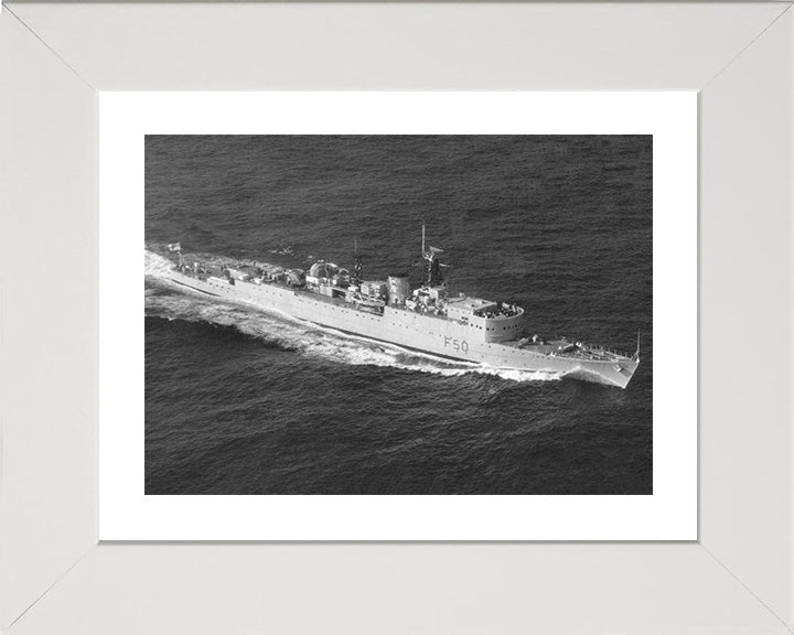 HMS Venus F50 (R50) Royal Navy Type 15 frigate Photo Print or Framed Print - Hampshire Prints