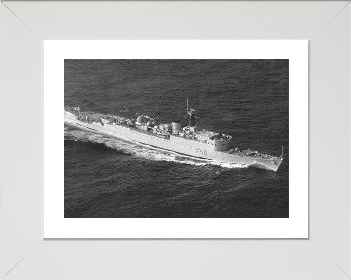 HMS Venus F50 (R50) | Photo Print | Framed Print | Poster | Type 15 | Frigate | Royal Navy Hampshire Prints