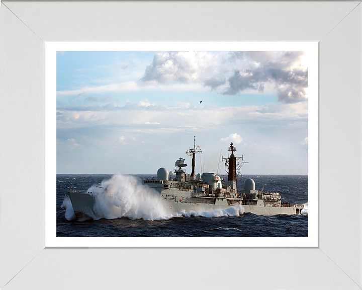 HMS Exeter D89 Royal Navy Type 42 Destroyer Photo Print or Framed Photo Print - Hampshire Prints