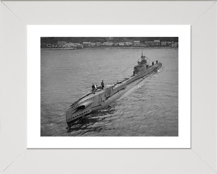 HMS Tudor P326 Royal Navy T class Submarine Photo Print or Framed Print - Hampshire Prints