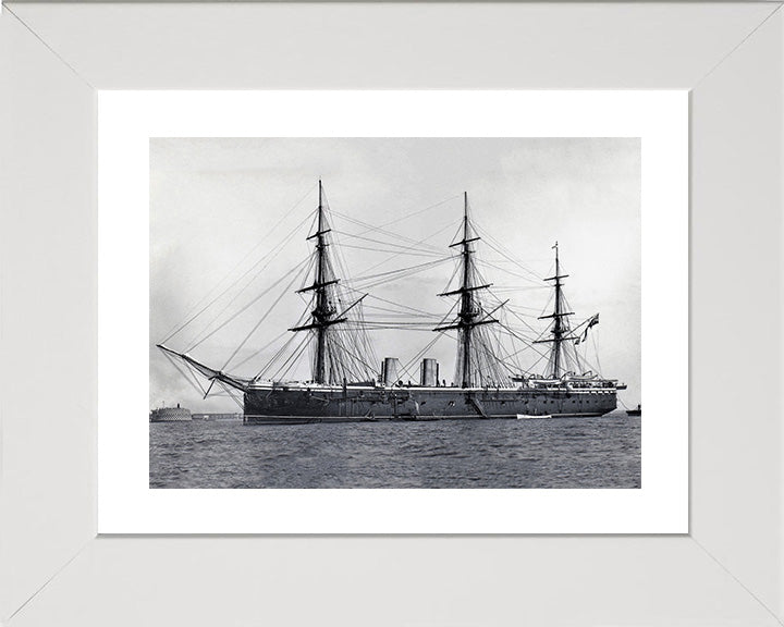 HMS Raleigh 1873 | Photo Print | Framed Print | Poster | Unarmed frigate | Royal Navy Hampshire Prints