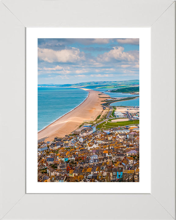 Chesil Beach Weymouth Dorset in summer Photo Print - Canvas - Framed Photo Print - Hampshire Prints