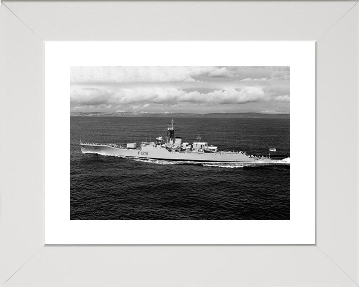 HMS Rhyl F129 Royal Navy Rothesay Class frigate Photo Print or Framed Print - Hampshire Prints