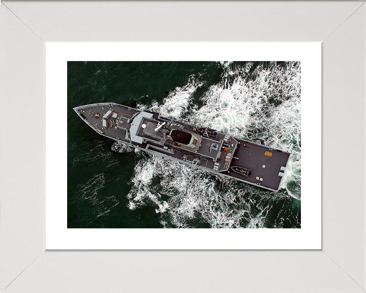 HMS Severn P282 Royal Navy River class offshore patrol vessel Photo Print or Framed Print - Hampshire Prints