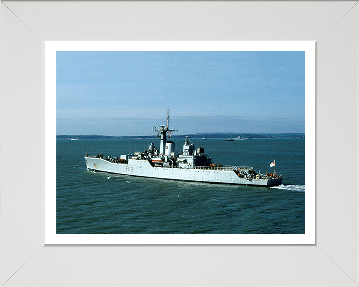 HMS Falmouth F113 | Photo Print | Framed Print | Rothesay Class | Frigate | Royal Navy Hampshire Prints