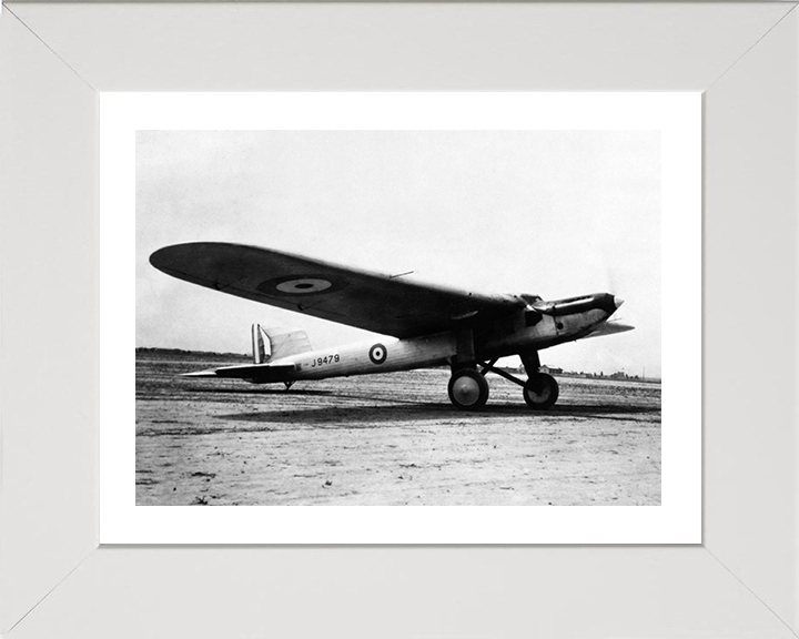 RAF Fairey Long Range Monoplane 1929 | Photo Print | Framed Print | Military | Aircraft | Royal Air Force | Wall Art | Home Decor | Aviation | Photography Hampshire Prints 10 x 8 White Frame Yes