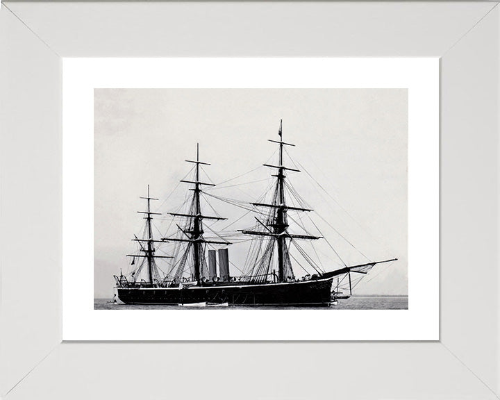 HMS Rover (1874) | Photo Print | Framed Print | Poster | Iron Screw | Corvette | Royal Navy Hampshire Prints
