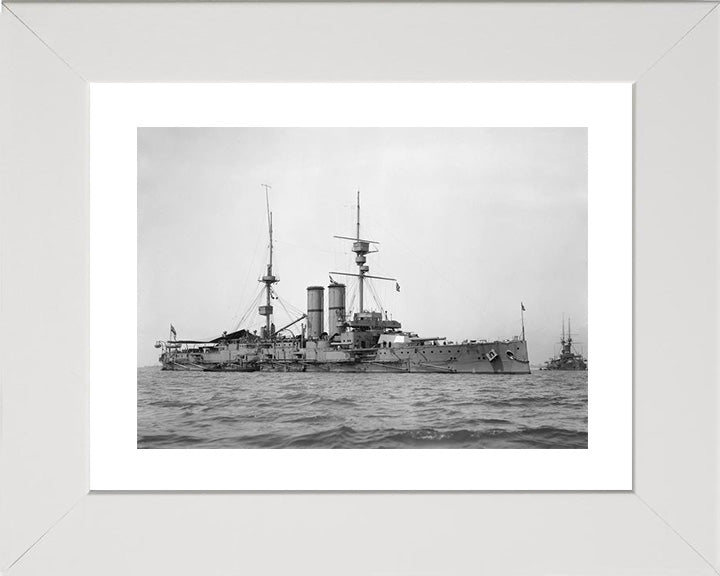 HMS Hibernia (1905) | Photo Print | Framed Print | Poster | Pre Dreadnought | Royal Navy Posters, Prints, & Visual Artwork Hampshire Prints
