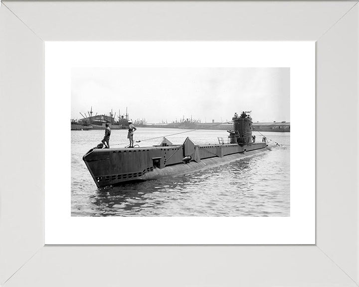 HMS Voracious P78 Royal Navy V class Submarine Photo Print or Framed Print - Hampshire Prints