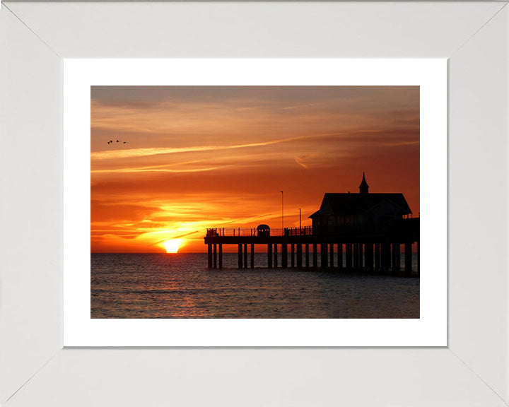 Southwold Pier Suffolk at sunset Photo Print - Canvas - Framed Photo Print - Hampshire Prints