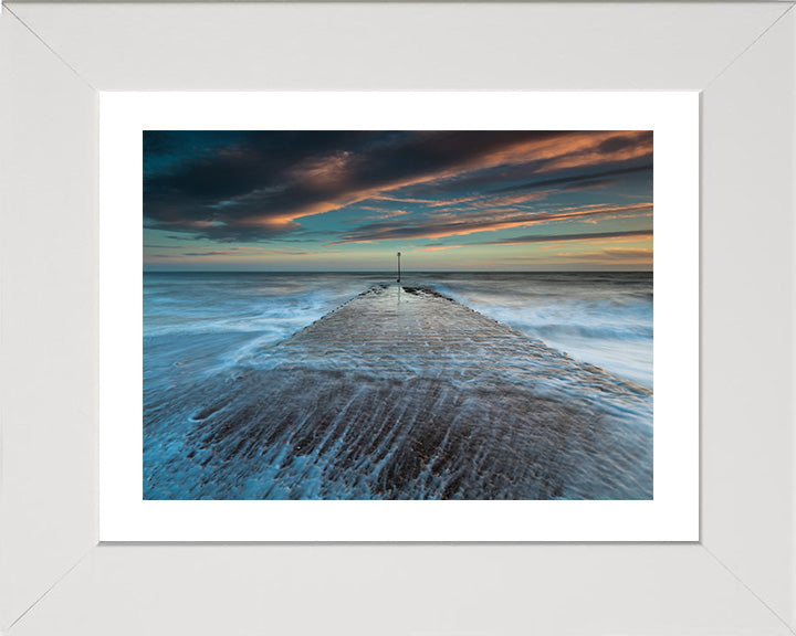 Ferring Beach West Sussex at sunset Photo Print - Canvas - Framed Photo Print - Hampshire Prints