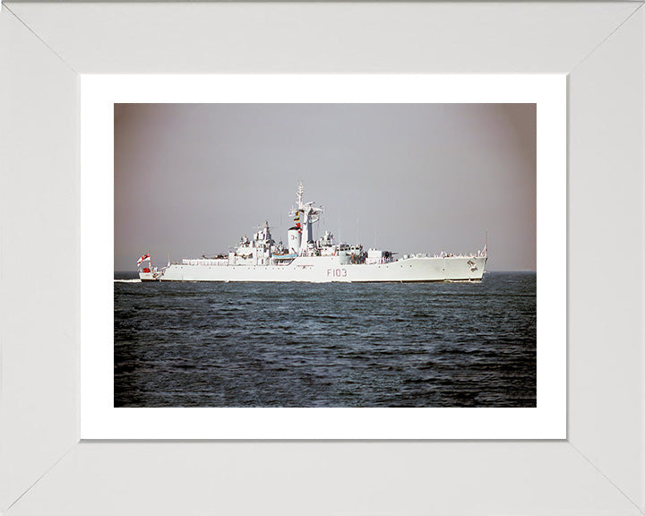 HMS Lowestoft F103 | Photo Print | Framed Print | Rothesay Class | Frigate | Royal Navy Hampshire Prints