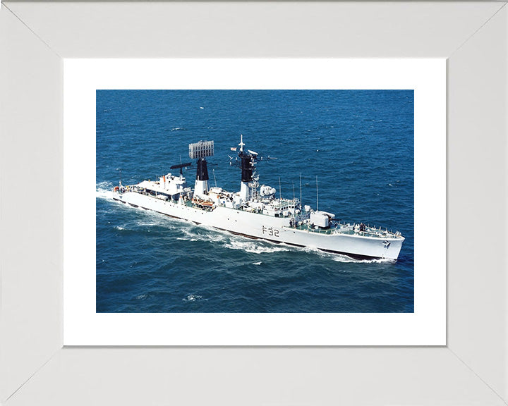 HMS Salisbury F32 Royal Navy Salisbury class Frigate Photo Print or Framed Print - Hampshire Prints