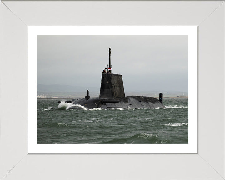 HMS Anson S123 Submarine | Photo Print | Framed Print | Astute Class | Royal Navy Hampshire Prints