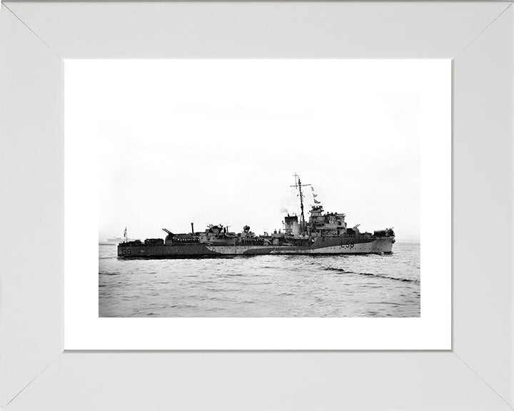 HMS Quantock L58 Royal Navy Hunt class destroyer Photo Print or Framed Print - Hampshire Prints