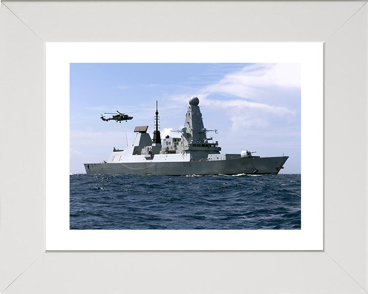 HMS Dauntless D33 Royal Navy Type 45 destroyer Photo Print or Framed Print - Hampshire Prints