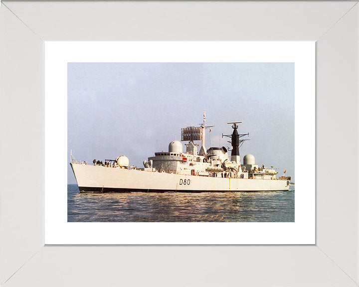 HMS Sheffield D80 | Photo Print | Framed Print | Poster | Type 42 | Destroyer | Royal Navy Hampshire Prints