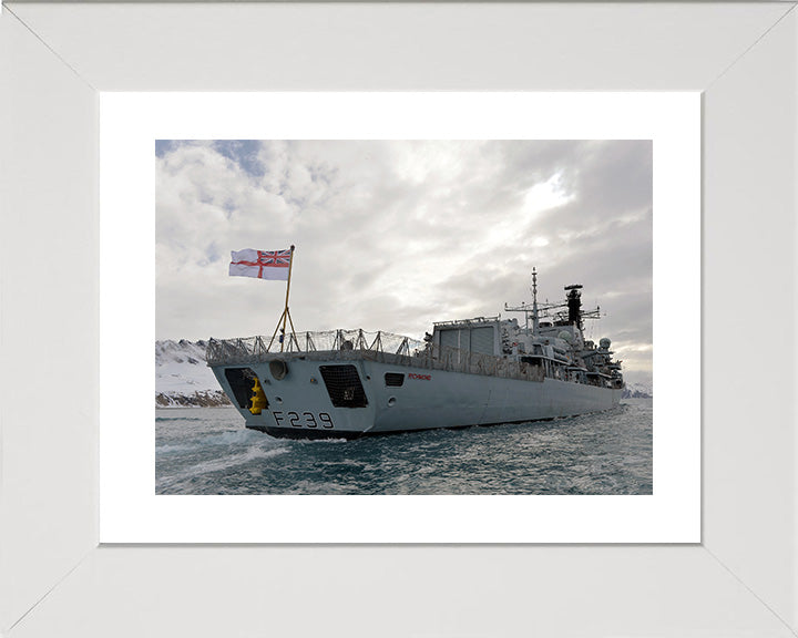 HMS Richmond F239 | Photo Print | Framed Print | Poster | Type 23 | Frigate | Royal Navy Hampshire Prints