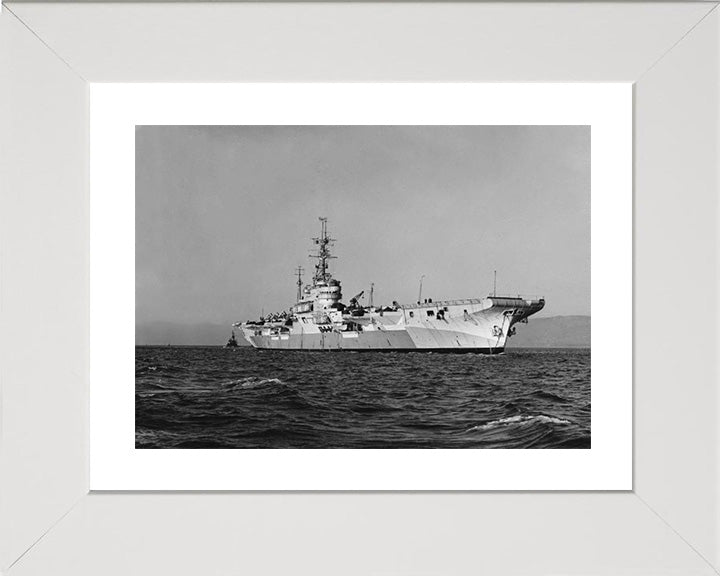 HMS Glory R62 Royal Navy Colossus class aircraft carrier Photo Print or Framed Print - Hampshire Prints