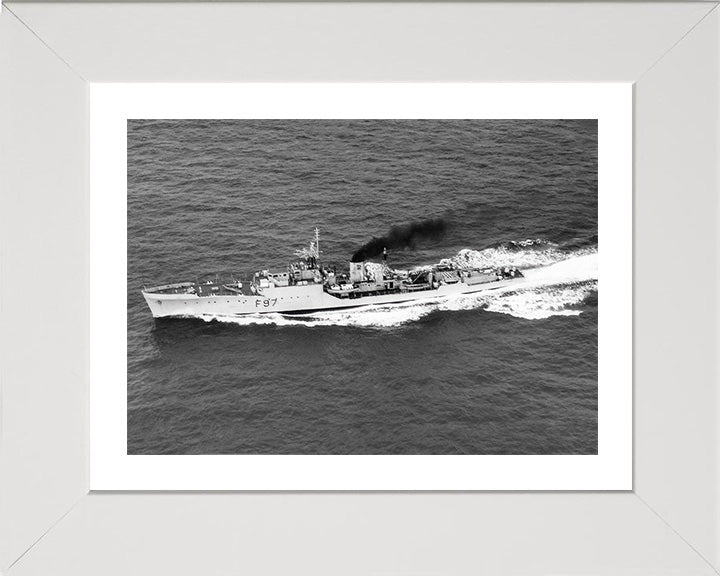 HMS Russell F97 Royal Navy Blackwood class frigate Photo Print or Framed Print - Hampshire Prints