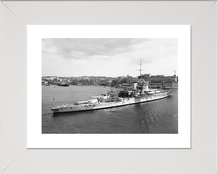 HMS Warspite (03) Royal Navy Queen Elizabeth class battleship Photo Print or Framed Print - Hampshire Prints