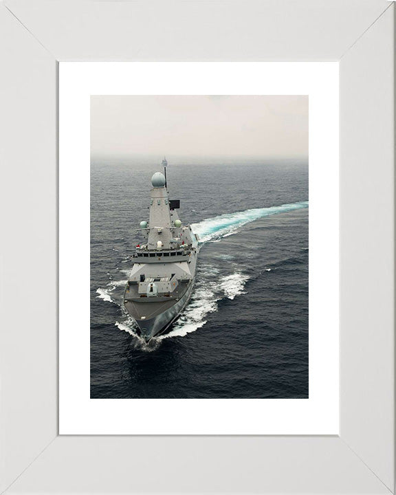 HMS Dauntless D33 Royal Navy Type 45 destroyer Photo Print or Framed Print - Hampshire Prints