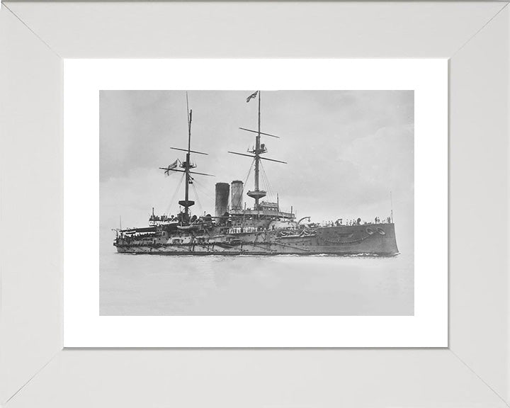 HMS Glory (1899) | Photo Print | Framed Print | Pre Dreadnought Battleship | Royal Navy Hampshire Prints