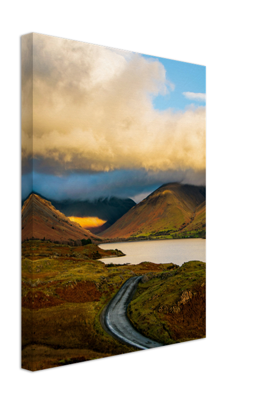 A road through the Lake District Cumbria Photo Print - Canvas - Framed Photo Print - Hampshire Prints
