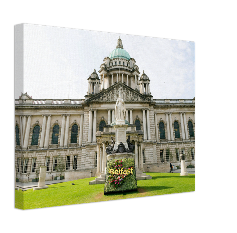 Belfast City Hall Northern Ireland Photo Print - Canvas - Framed Photo Print - Hampshire Prints