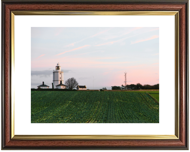 lighthouse on the kent coast at sunset Photo Print - Canvas - Framed Photo Print - Hampshire Prints