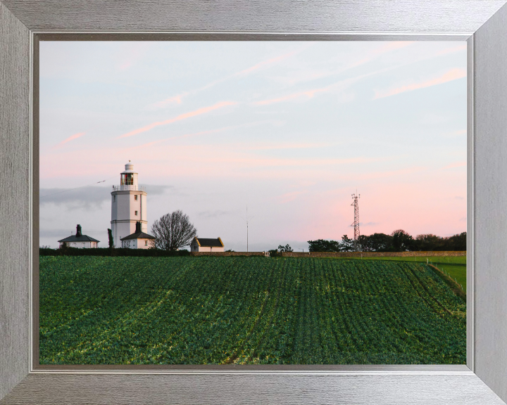lighthouse on the kent coast at sunset Photo Print - Canvas - Framed Photo Print - Hampshire Prints