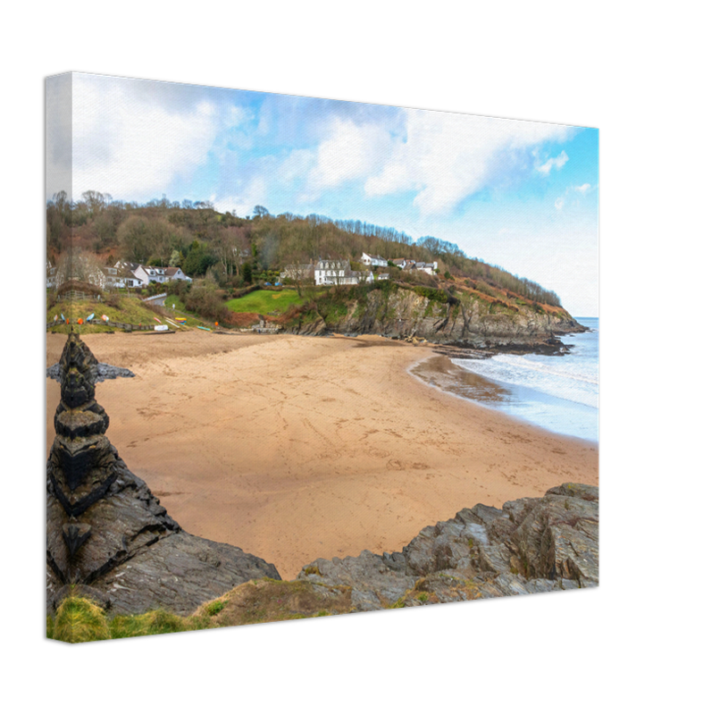 Aberporth beach Wales Photo Print - Canvas - Framed Photo Print - Hampshire Prints