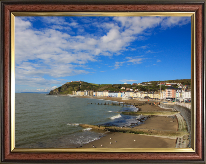 Aberystwyth beach Wales Photo Print - Canvas - Framed Photo Print - Hampshire Prints