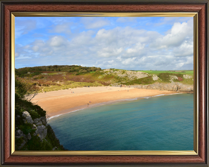 Barafundle Bay Beach in Wales Photo Print - Canvas - Framed Photo Print - Hampshire Prints