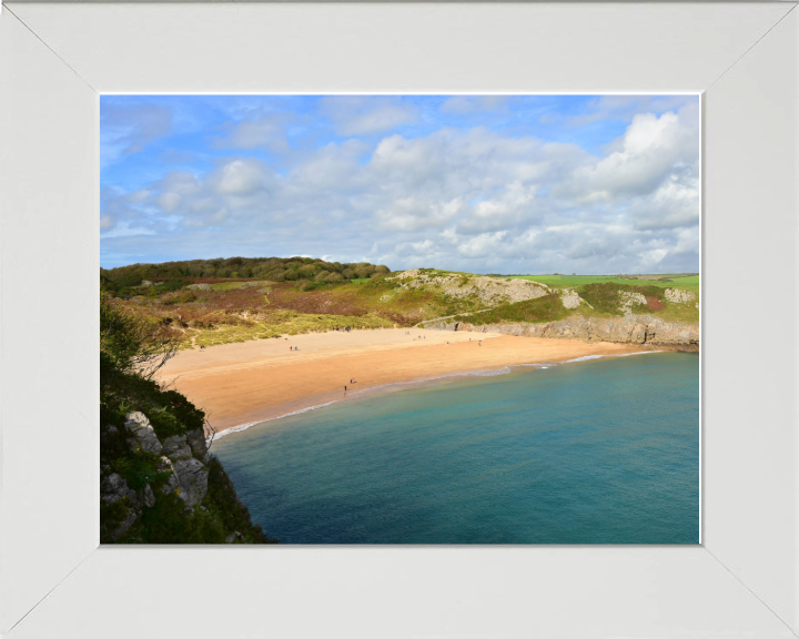 Barafundle Bay Beach in Wales Photo Print - Canvas - Framed Photo Print - Hampshire Prints