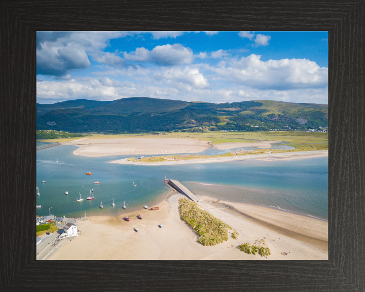 Barmouth Beach Snowdonia Wales Photo Print - Canvas - Framed Photo Print - Hampshire Prints