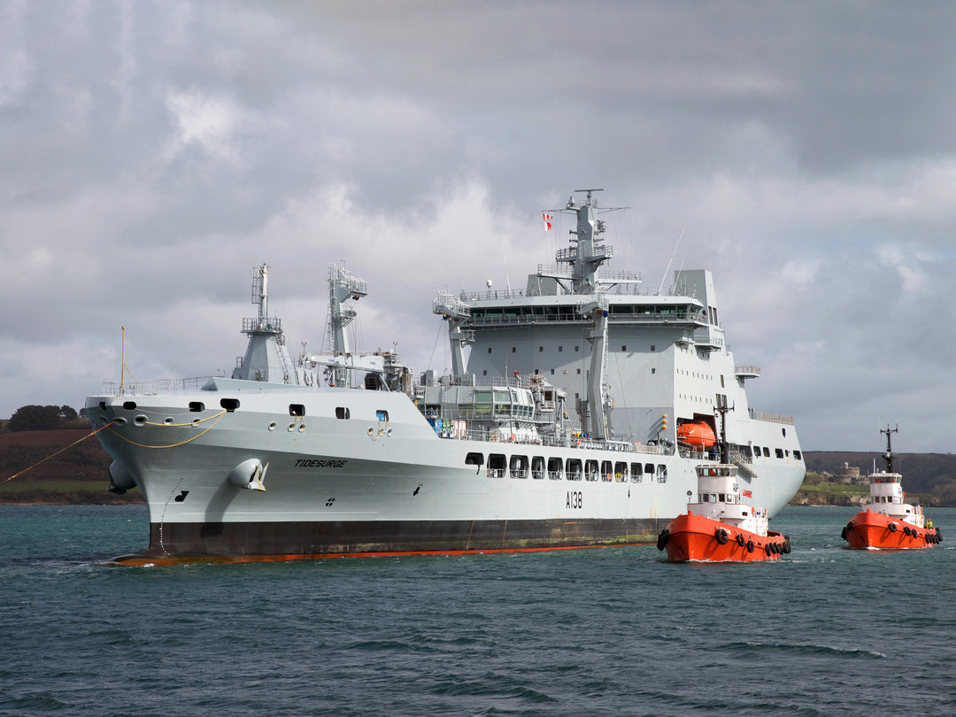 RFA Tidesurge A138 | Photo Print | Framed Print | Tide class | Tanker | Royal Fleet Auxiliary Hampshire Prints 6 x 4 No Frame No