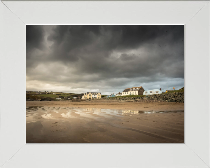 Broad Haven beach Wales Photo Print - Canvas - Framed Photo Print - Hampshire Prints