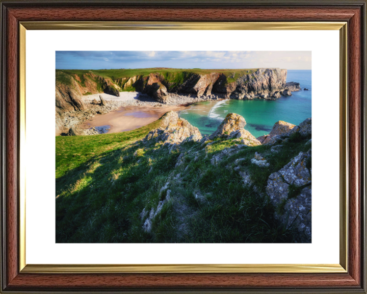 Bullslaughter Bay in Castlemartin Wales Photo Print - Canvas - Framed Photo Print - Hampshire Prints