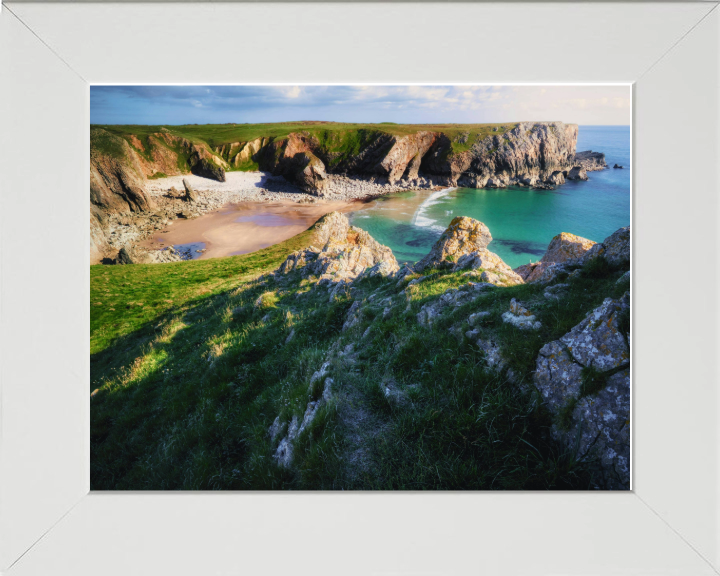 Bullslaughter Bay in Castlemartin Wales Photo Print - Canvas - Framed Photo Print - Hampshire Prints