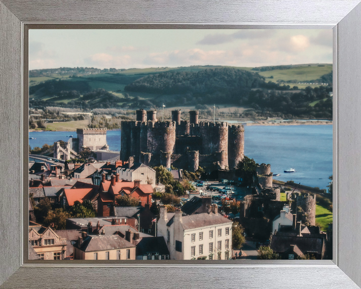 Conwy Castle in Conwy, Wales Photo Print - Canvas - Framed Photo Print - Hampshire Prints