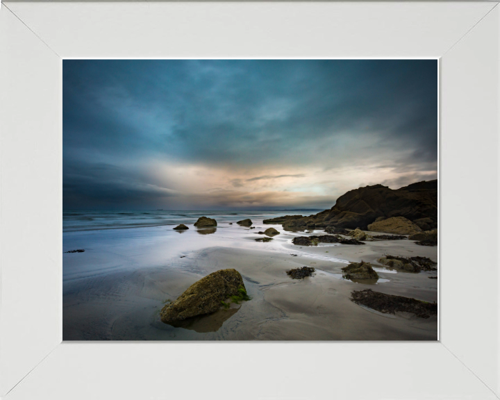 Druidstone in Wales at Sunset Photo Print - Canvas - Framed Photo Print - Hampshire Prints