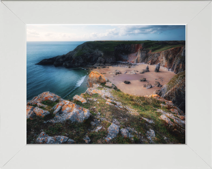 Flimston Bay Wales Photo Print - Canvas - Framed Photo Print - Hampshire Prints