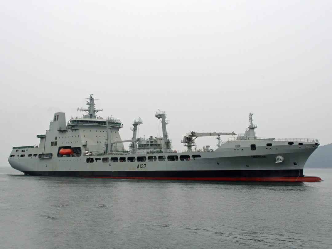 RFA Tiderace A137 | Photo Print | Framed Print | Tide class | Tanker | Royal Fleet Auxiliary Hampshire Prints