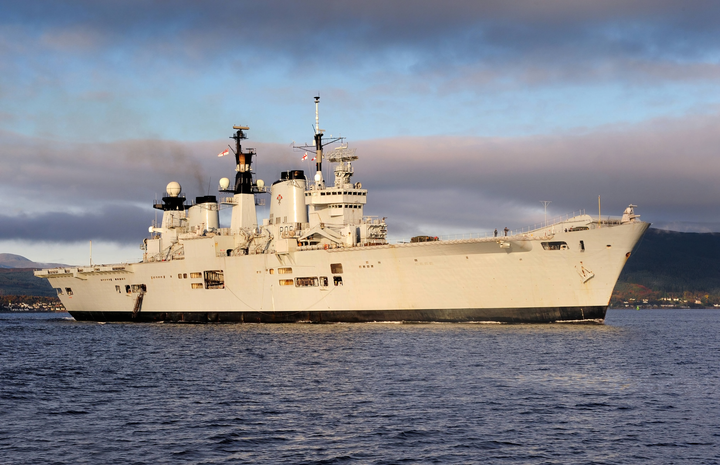 HMS Illustrious R06 | Photo Print | Framed Print | Invincible Class | Aircraft Carrier | Royal Navy Hampshire Prints