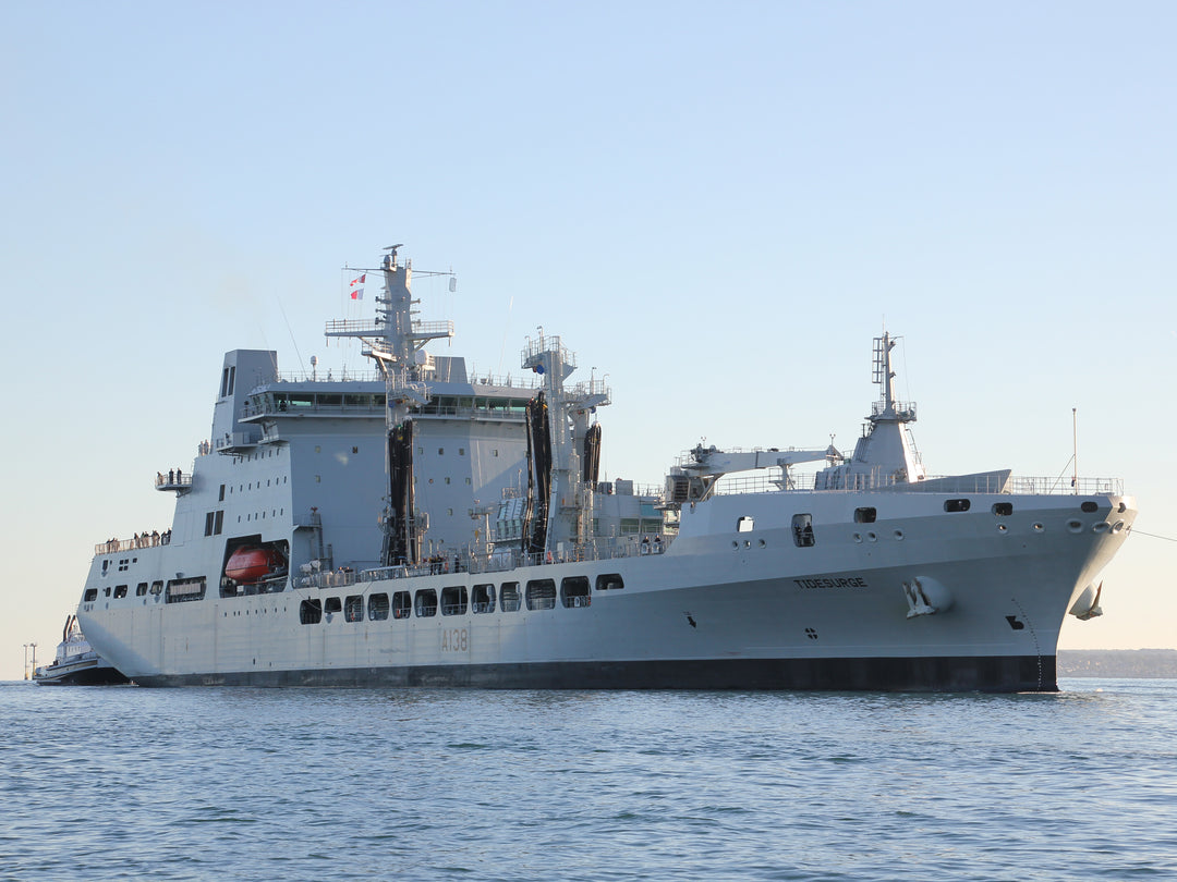 RFA Tidesurge A138 | Photo Print | Framed Print | Tide class | Tanker | Royal Fleet Auxiliary Hampshire Prints 6 x 4 No Frame No