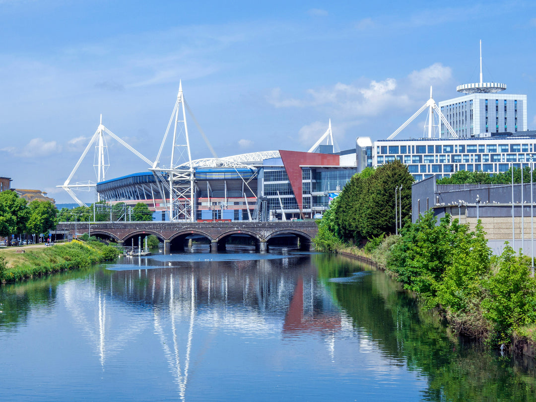 Principality Stadium in Cardiff Photo Print - Canvas - Framed Photo Print - Hampshire Prints