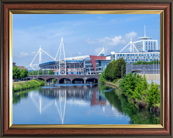 Principality Stadium in Cardiff Photo Print - Canvas - Framed Photo Print - Hampshire Prints