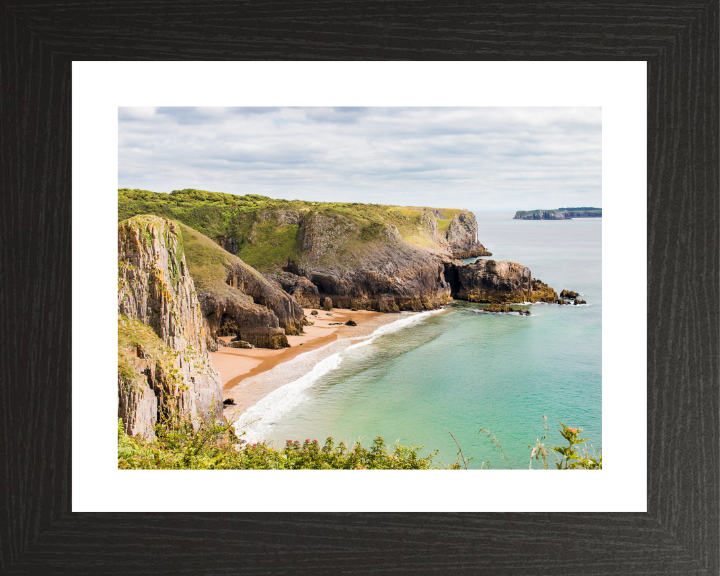 Skomar beach Wales Photo Print - Canvas - Framed Photo Print - Hampshire Prints