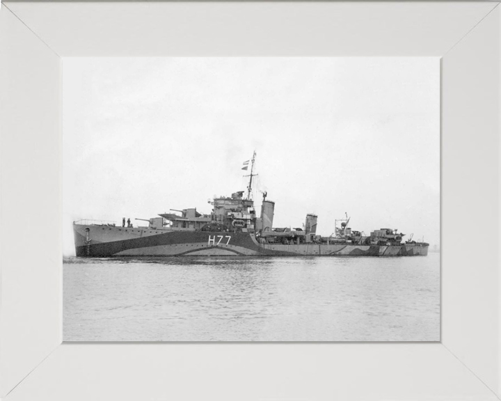 HMS Boreas H77 | Photo Print | Framed Print | B Class | Destroyer| Royal Navy Hampshire Prints